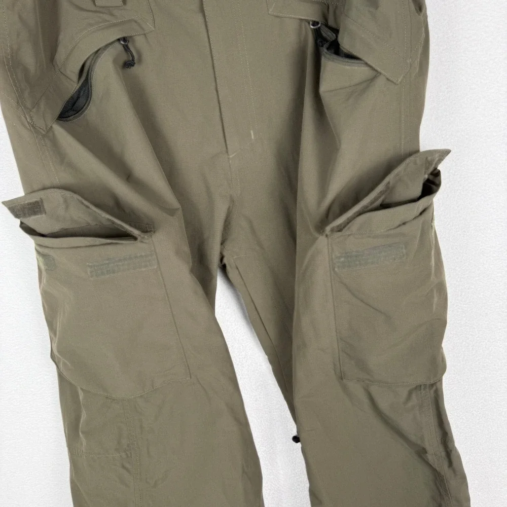 The North Face Snow Pants Mens XL Brown HyVent Waterproof Cargo Ski Snowboard